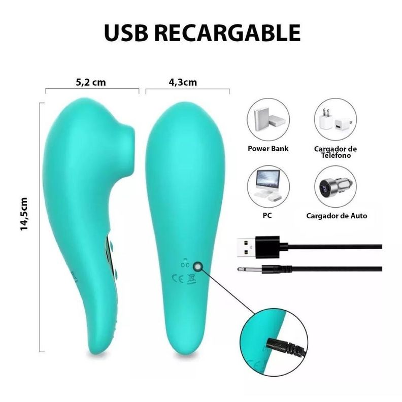 Vibrador Dual Y Succionador Estimulador-4