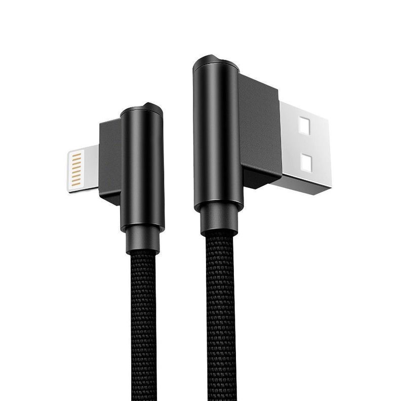 Cable USB a Lightning 1.2 Mt Carga Rápida Para iPhone-0