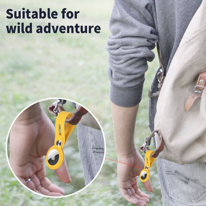 Funda De Piel Para Airtag -1
