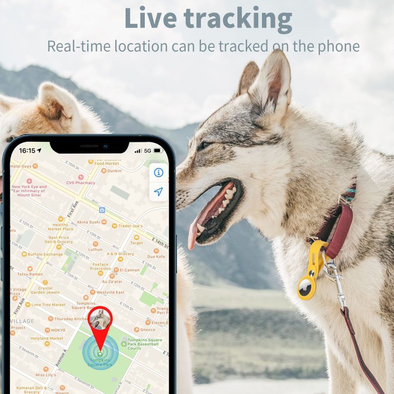 Funda De Piel Para Airtag -2