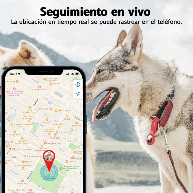 Funda De Piel Para Airtag -2
