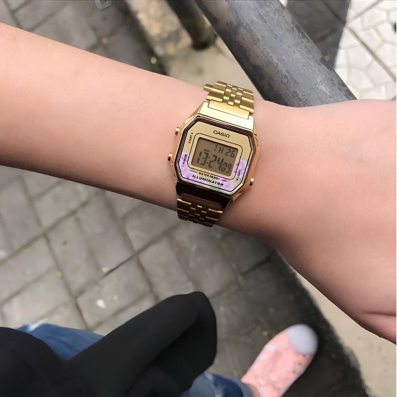 Reloj La-680wga-4c Vintage Digital Metal CASIO-2