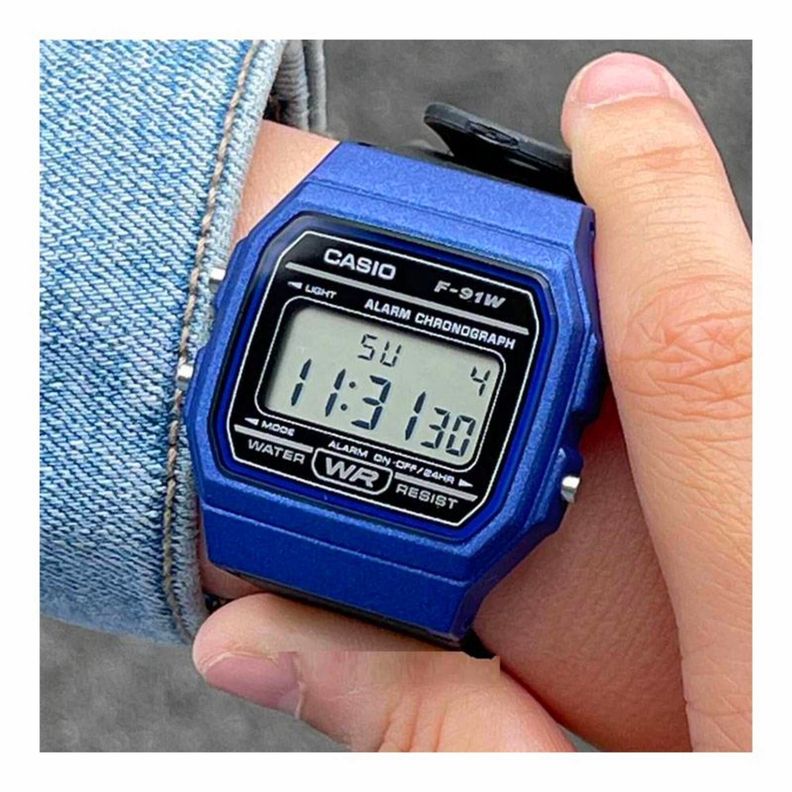 Reloj F-91wm-2a Hombre Digital Resina CASIO-4