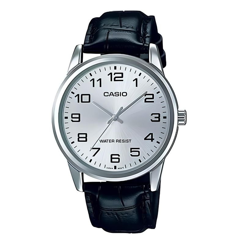 Reloj Mtp-V001l-7b Hombre Analogo Cuero CASIO-0