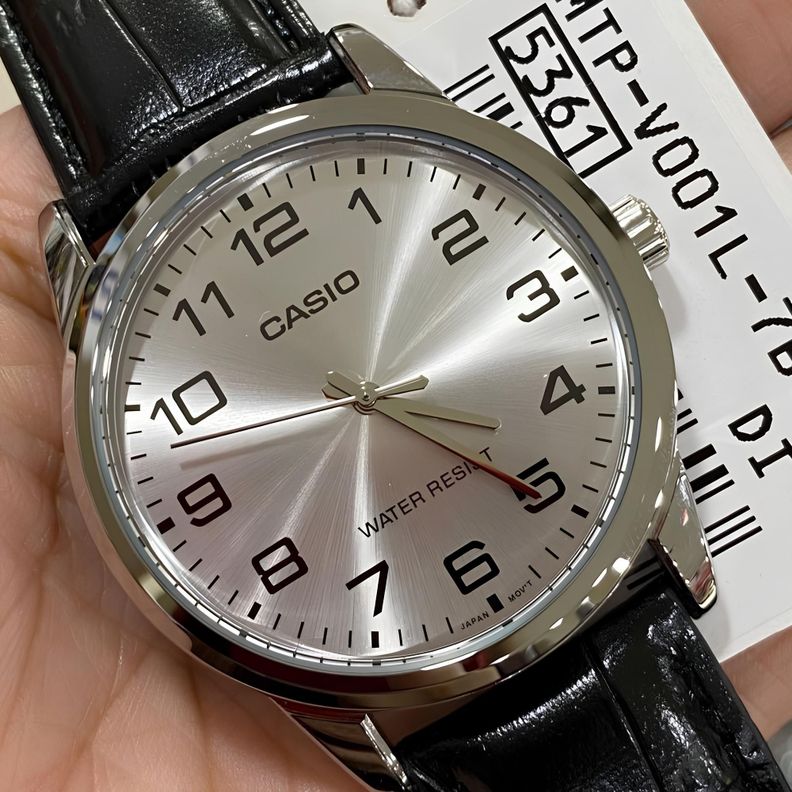 Reloj Mtp-V001l-7b Hombre Analogo Cuero CASIO-2
