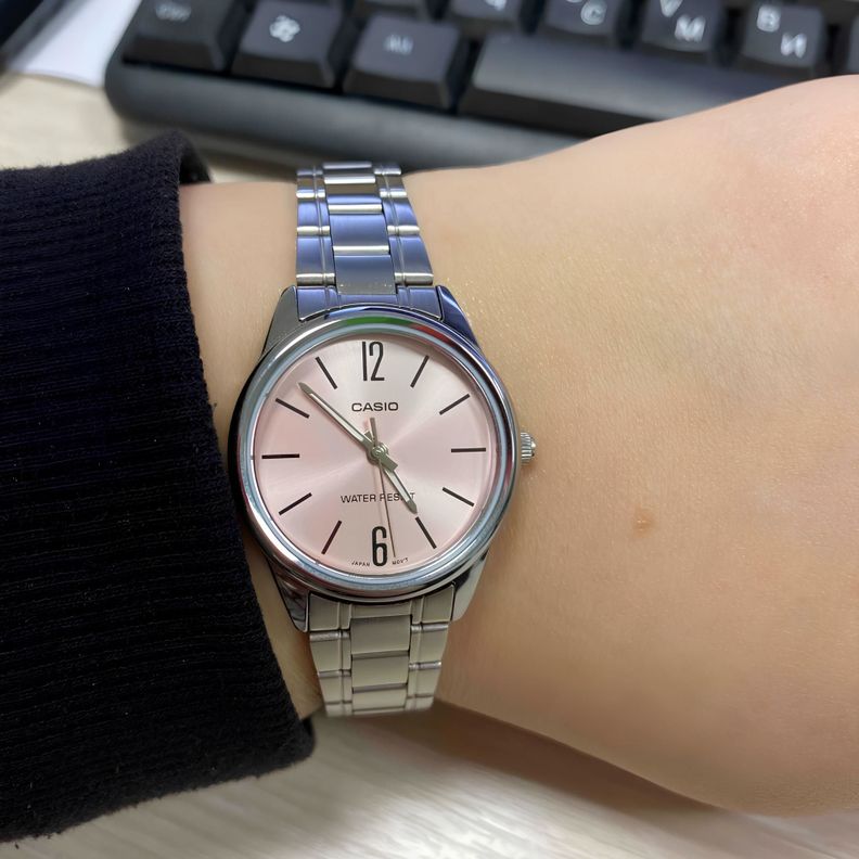 Reloj Ltp-V005d-4b Mujer Analogo Metal CASIO-2