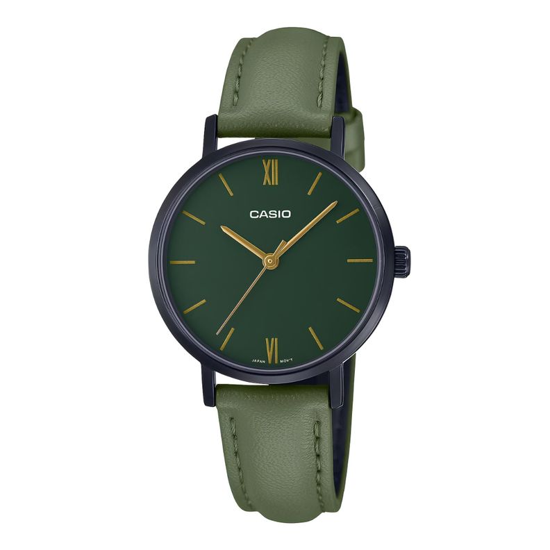 Reloj Ltp-Vt02bl-3a Mujer Analogo Cuero CASIO-0