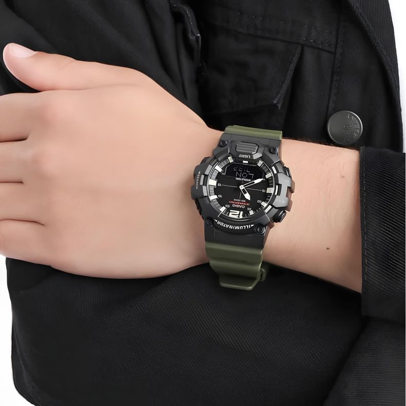 Reloj Hdc-700-3av Hombre Analogo Digital Resina CASIO-2