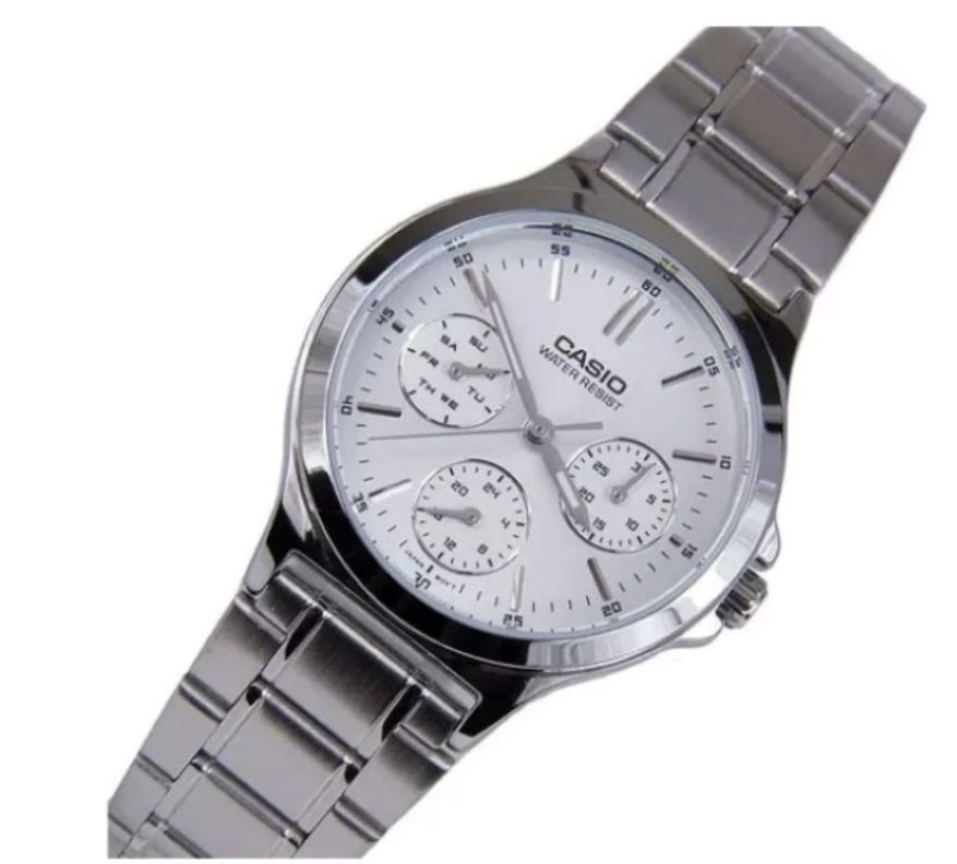 Reloj Mtp-V300d-7a Hombre Analogo Metal CASIO-1