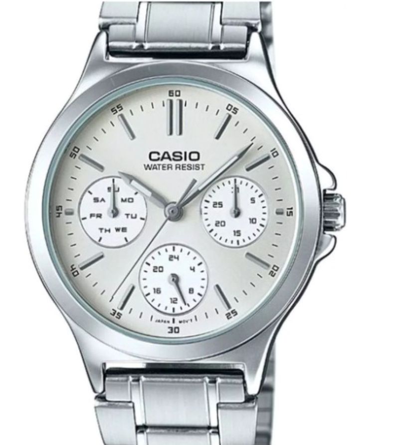 Reloj Mtp-V300d-7a Hombre Analogo Metal CASIO-4