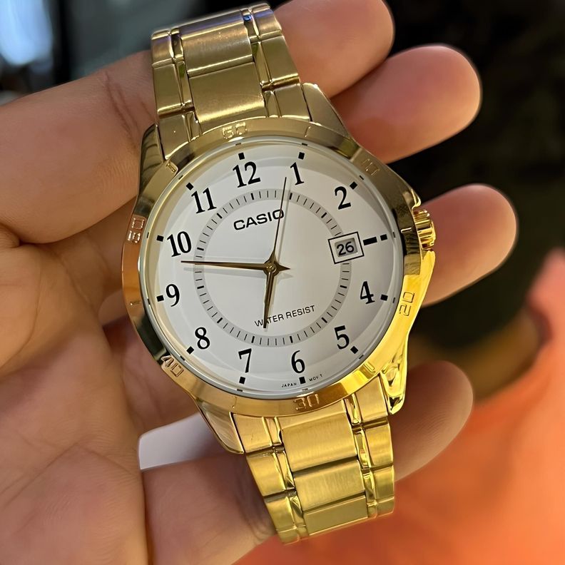 Reloj Mtp-V004g-7b Hombre Analogo Metal CASIO-2
