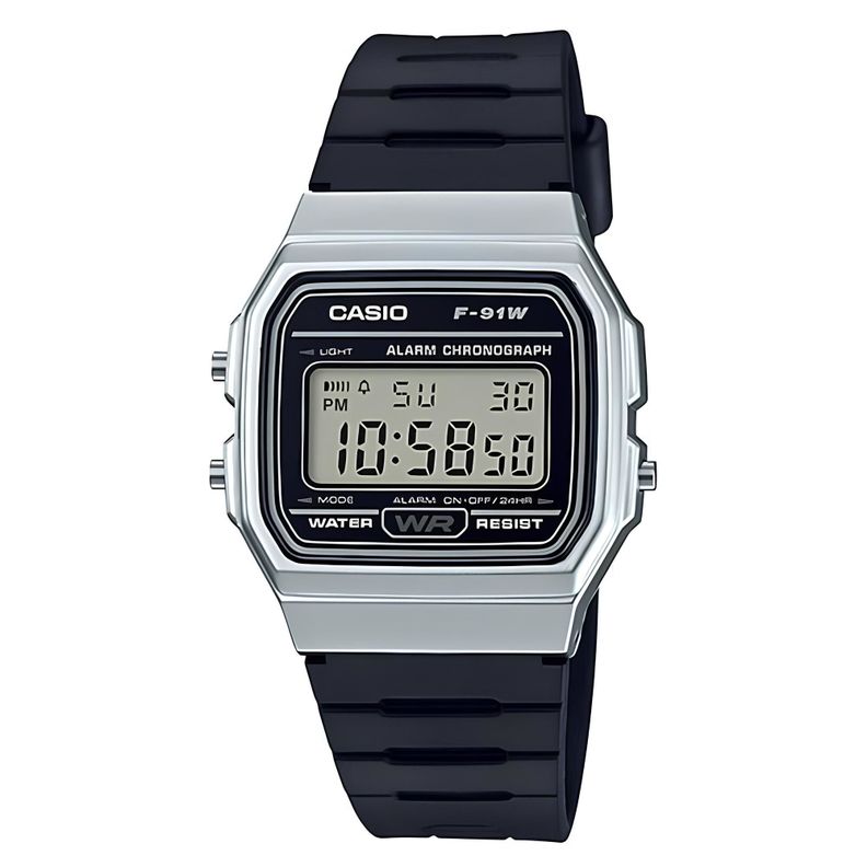 Reloj F-91wm-7a Hombre Digital Resina CASIO-0
