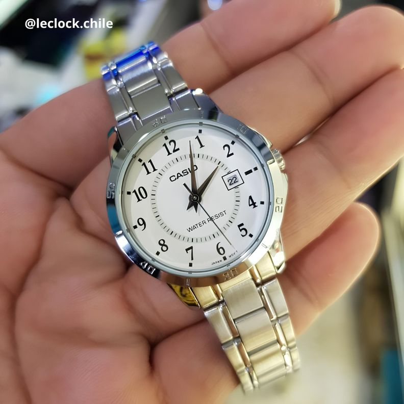 Reloj Ltp-V004d-7b Mujer Analogo Metal CASIO-1