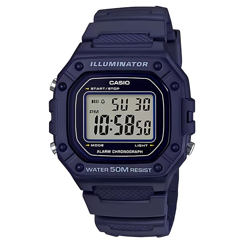 Reloj W-218h-2av Hombre Digital Resina CASIO-0