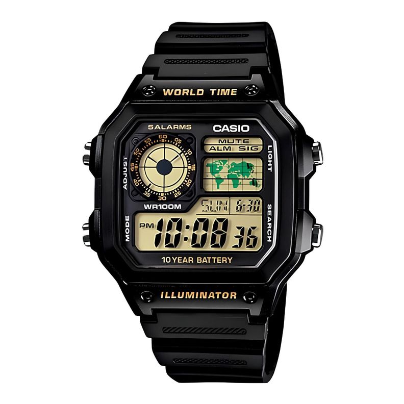 Reloj Ae-1200wh-1bv Hombre Digital Resina CASIO-0