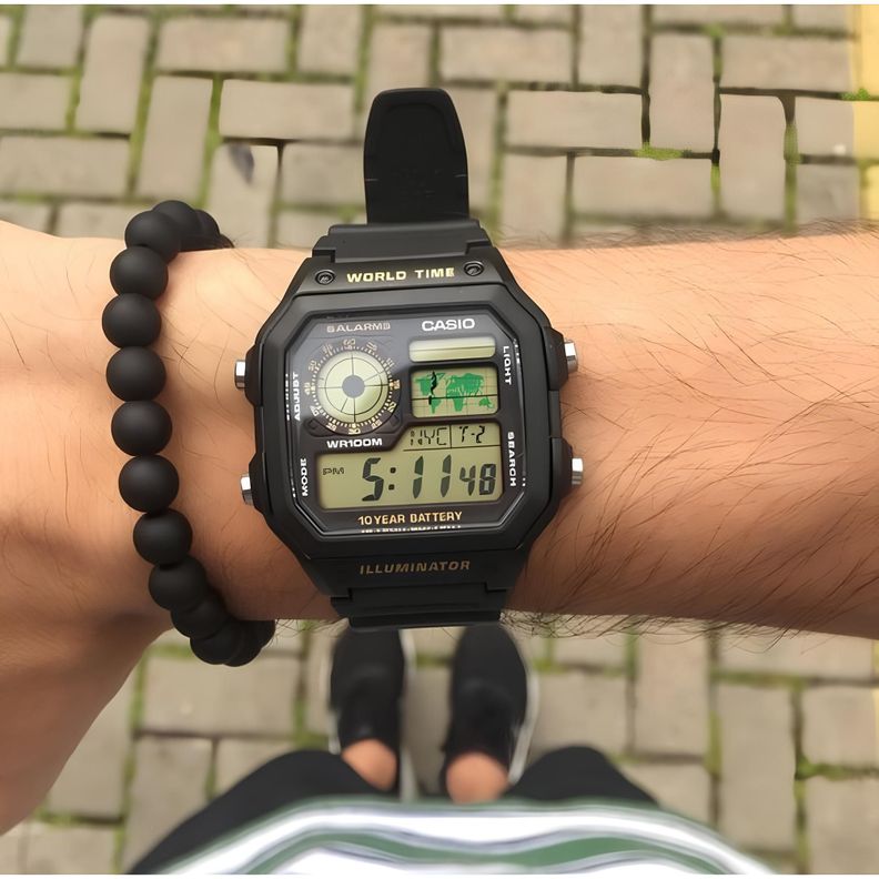 Reloj Ae-1200wh-1bv Hombre Digital Resina CASIO-2