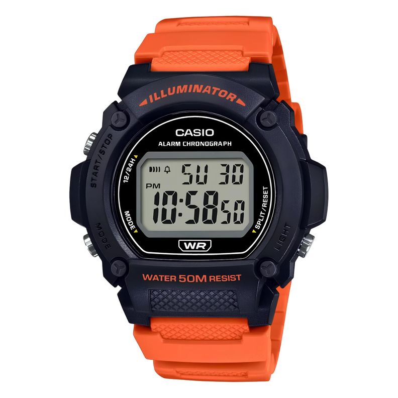 Reloj W-219h-4av Hombre Digital Resina CASIO-0