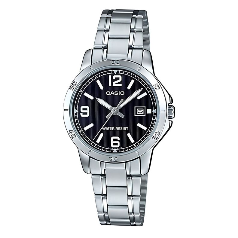 Reloj Ltp-V004d-1b2 Mujer Analogo Metal CASIO-0