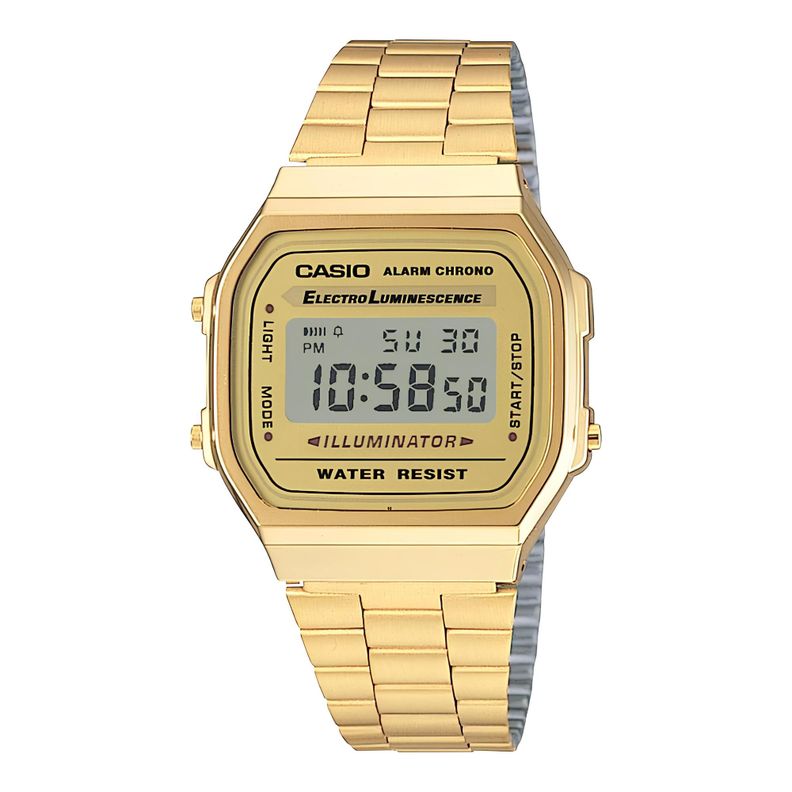 Reloj A-168wg-9 Vintage Digital Metal CASIO-0