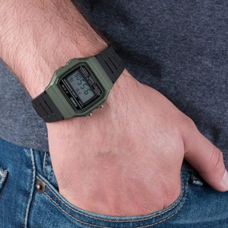 Reloj F-91wm-3a Hombre Digital Resina CASIO-2