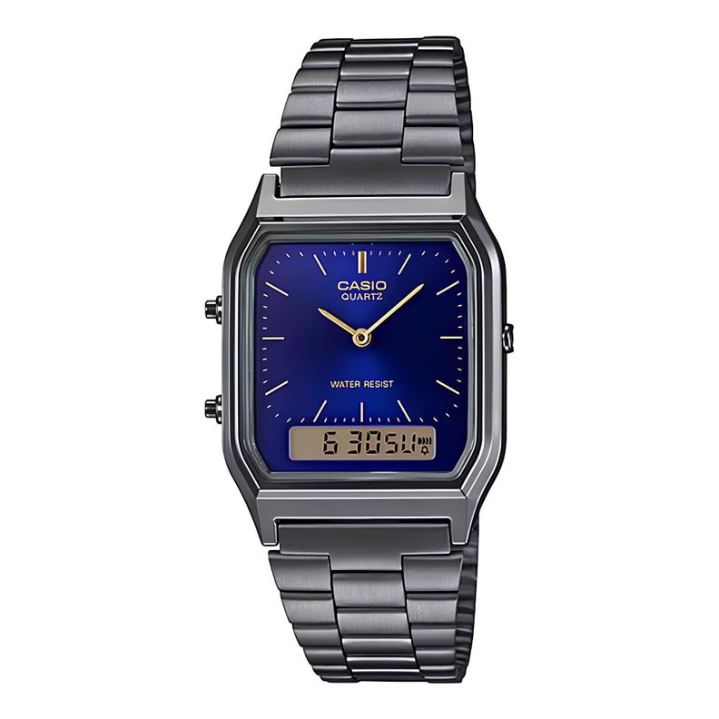 Reloj Aq-230gg-2a Hombre Analogo Digital Metal CASIO-0