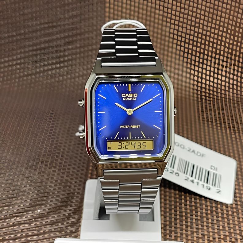 Reloj Aq-230gg-2a Hombre Analogo Digital Metal CASIO-1