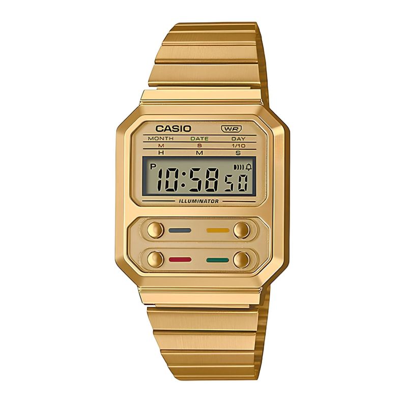 Reloj A-100weg-9a Vintage Digital Metal CASIO-0