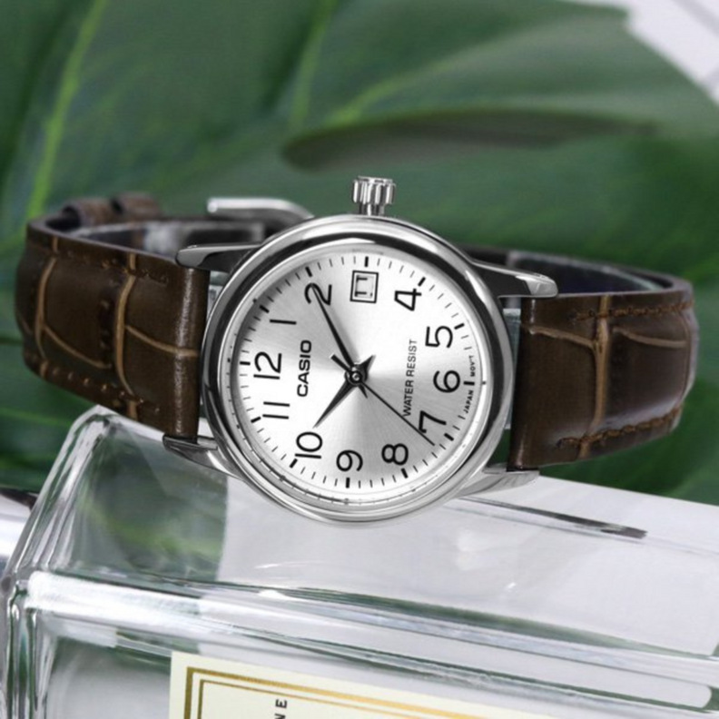 Reloj Ltp-V002l-7b2 Mujer Analogo Cuero CASIO-2