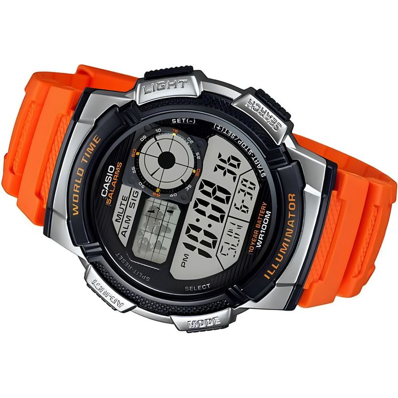Reloj Ae-1000w-4bv Hombre Digital Resina CASIO-1