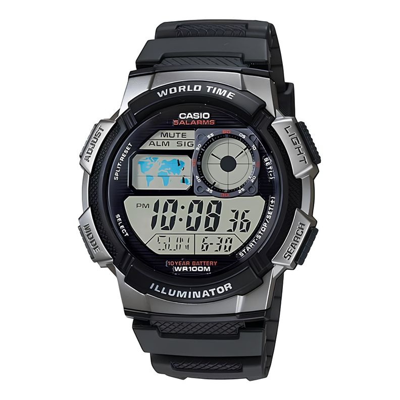 Reloj Ae-1000w-1bv Hombre Digital Resina CASIO-0