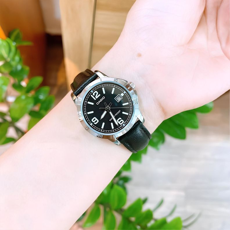 Reloj Ltp-V004l-1b Mujer Analogo Cuero CASIO-2