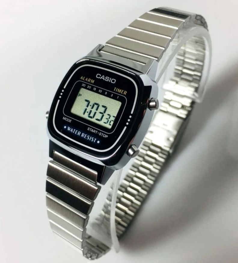 Reloj La-670wa-1 Vintage Digital Metal CASIO-2