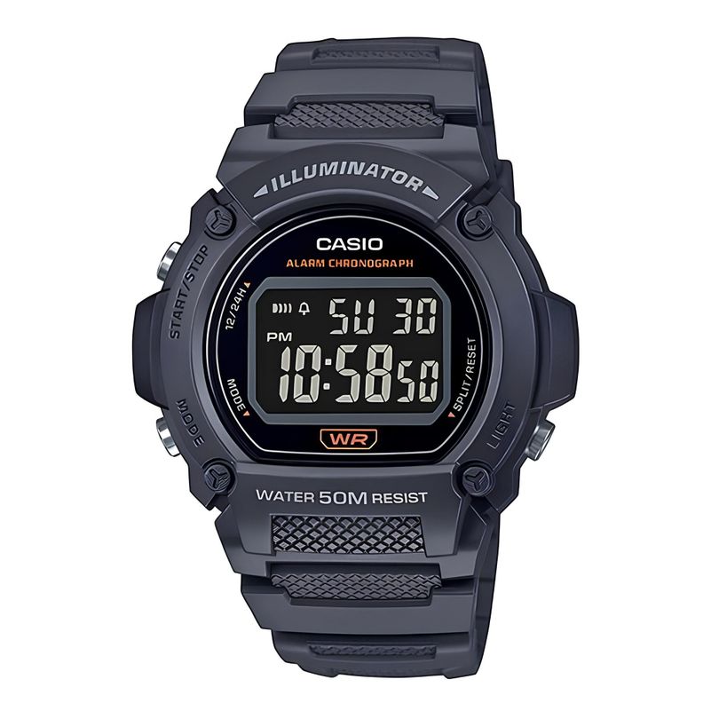 Reloj W-219h-8bv Hombre Digital Resina CASIO-0