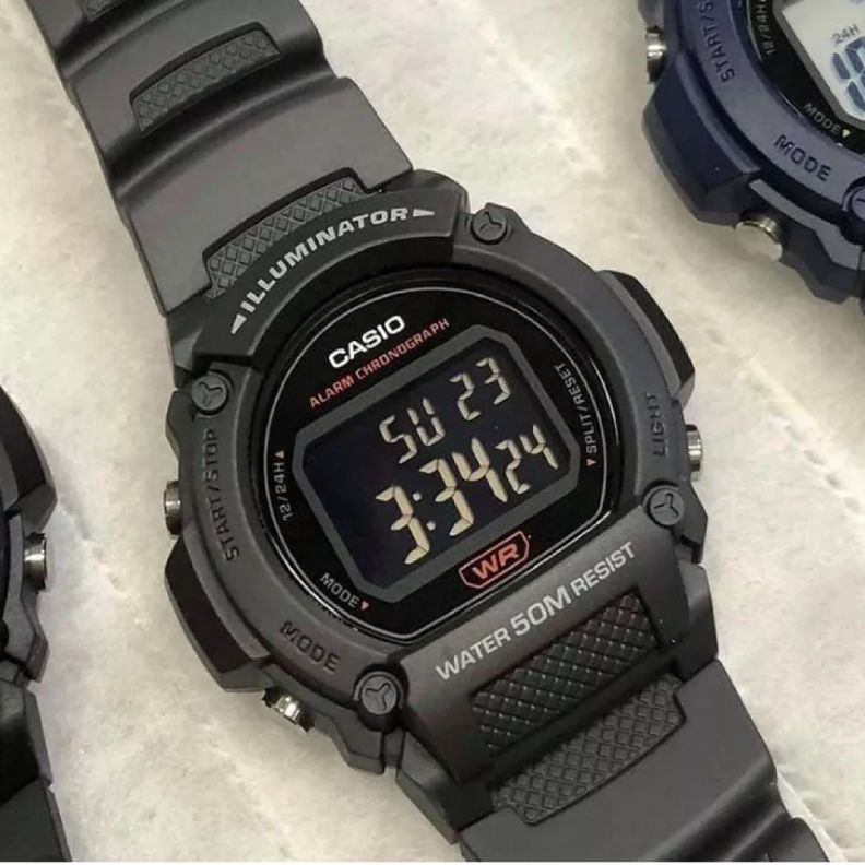 Reloj W-219h-8bv Hombre Digital Resina CASIO-3