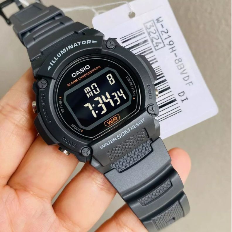 Reloj W-219h-8bv Hombre Digital Resina CASIO-5