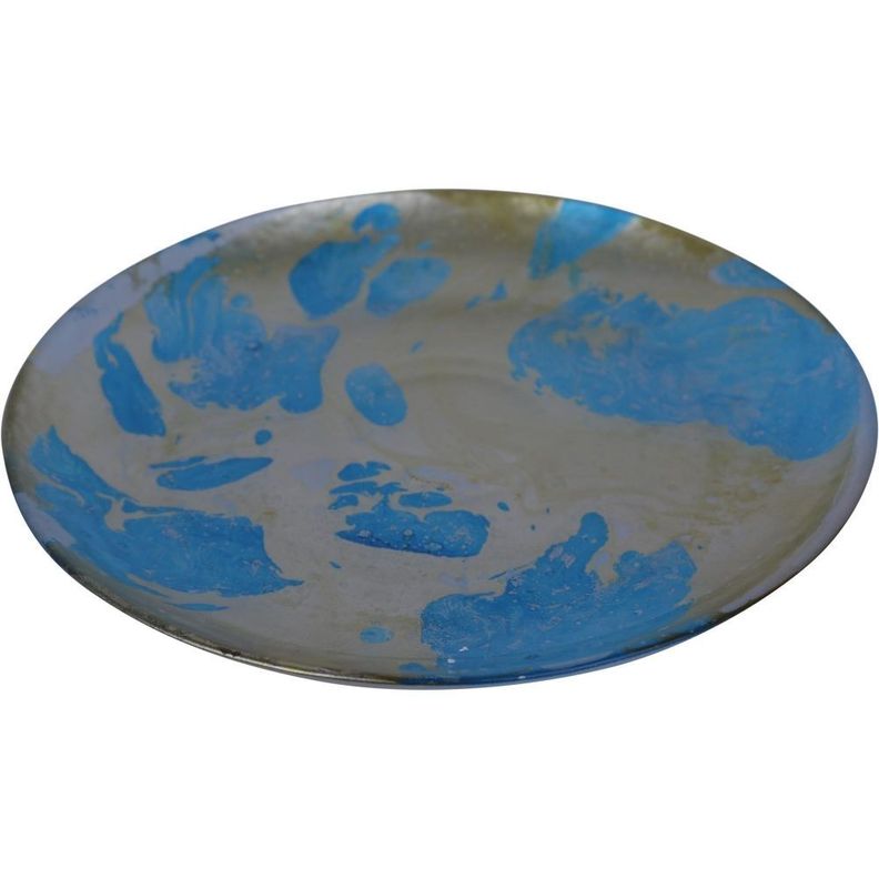 Centro Decorativo Vidrio Light Blue-1
