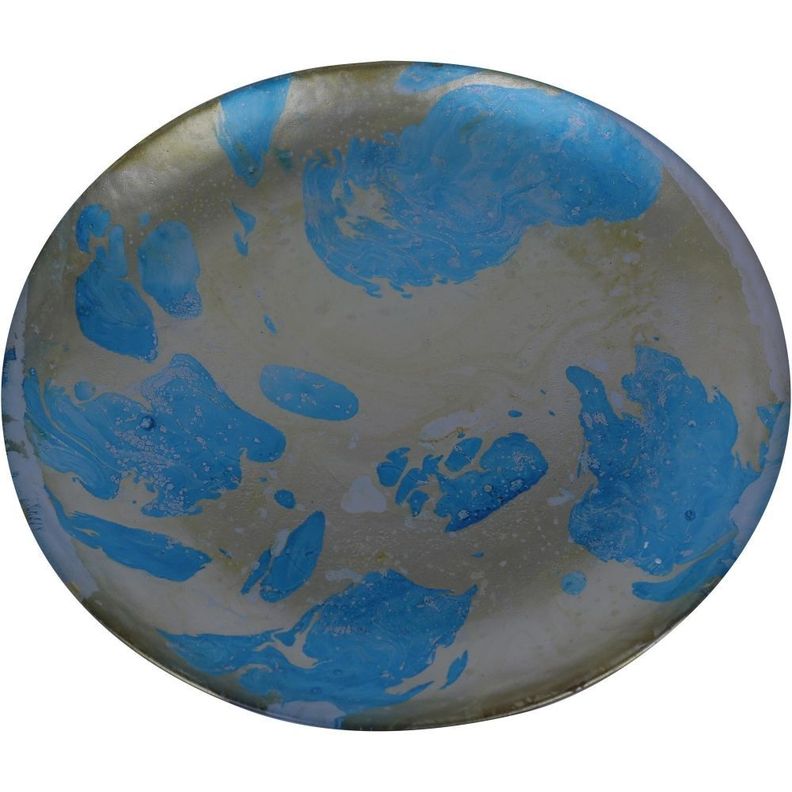 Centro Decorativo Vidrio Light Blue-0