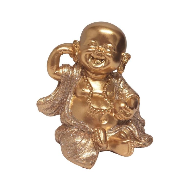 Figura Decorativa Buda Nino Sabio No Oye