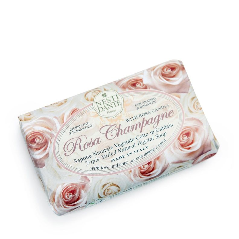 Jabón Barra Nesti Dante Rosa Champagne 150 g-0