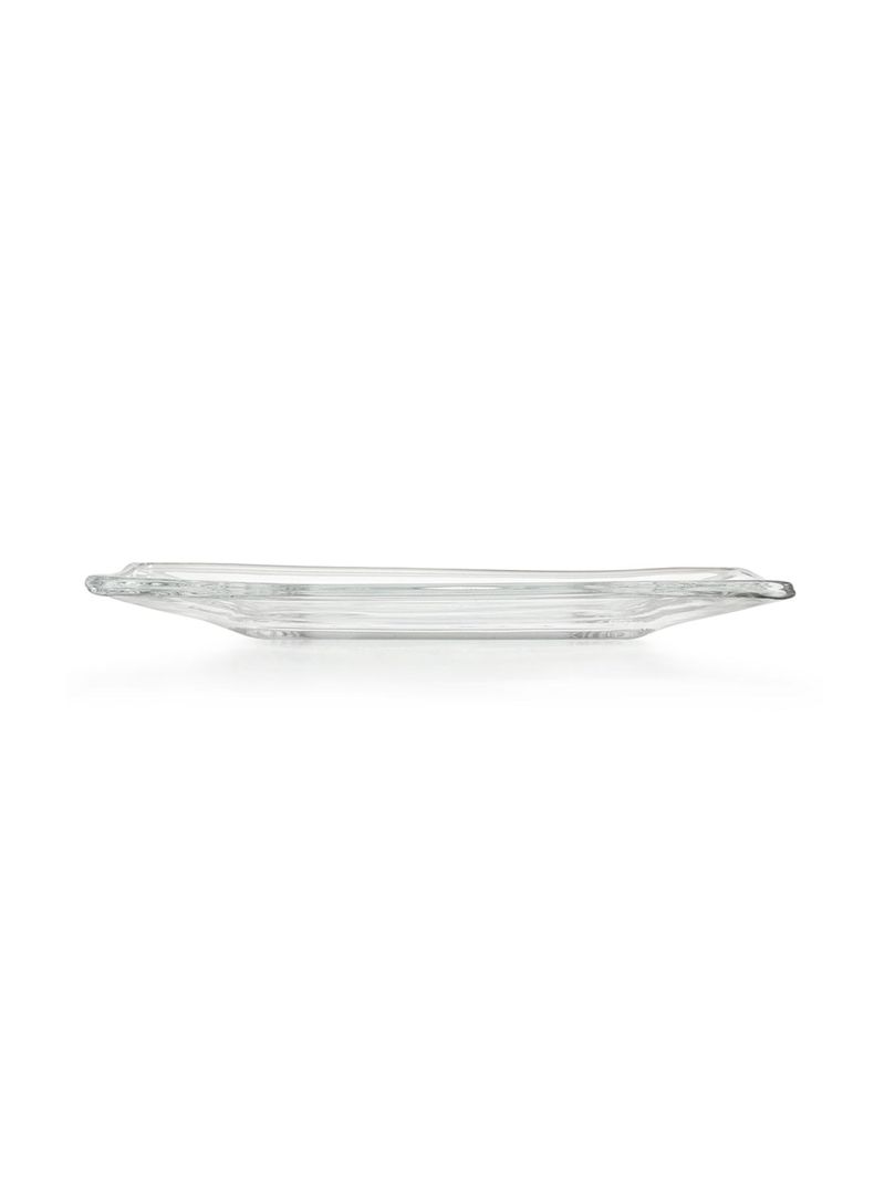 Plato Cuadrado Vidrio 26 cm-2
