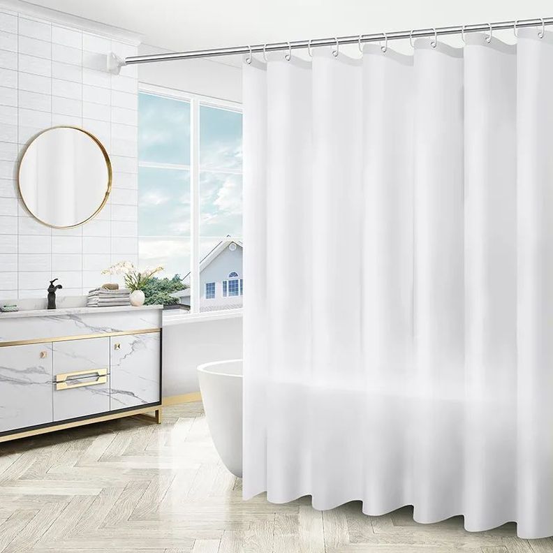 Forro Cortina De Bano PVC 200 x 190 Blanco
