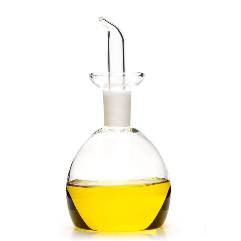 Botella De Aceite Vidrio 500 Cc Round II-0