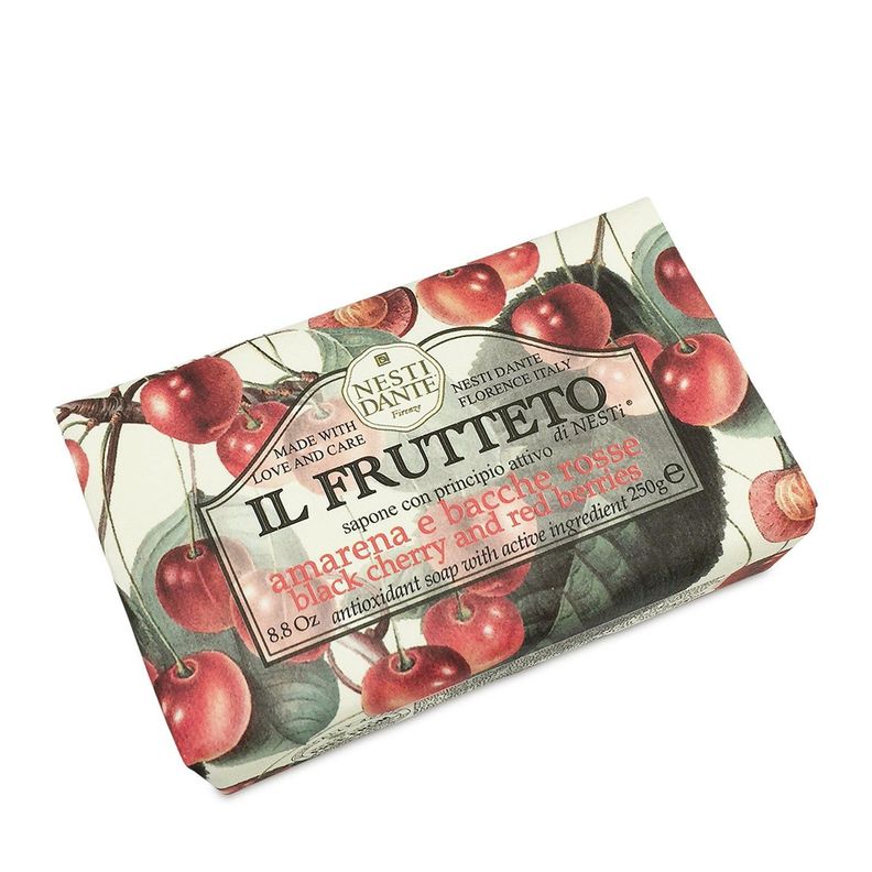 Jabón Barra Nesti Dante Cerezas Negras y Bayas Rojas 250 g-0