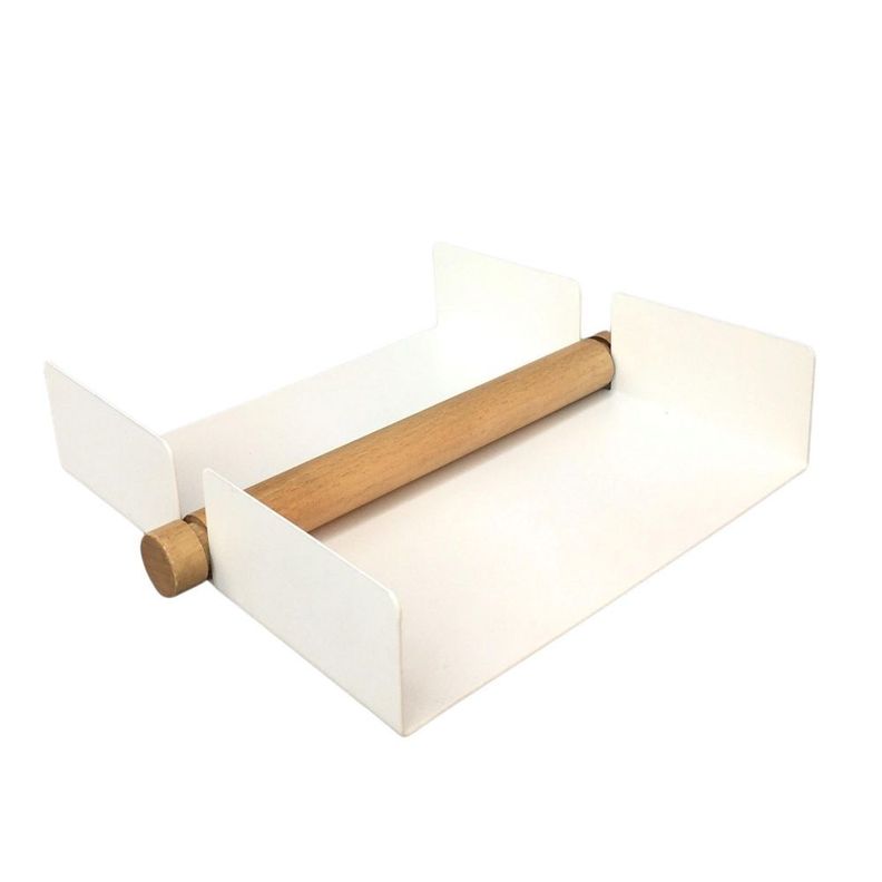 Servilletero White Wood-0