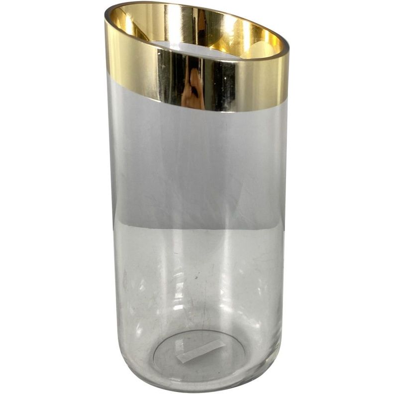 Florero Gold Border I Deco-0