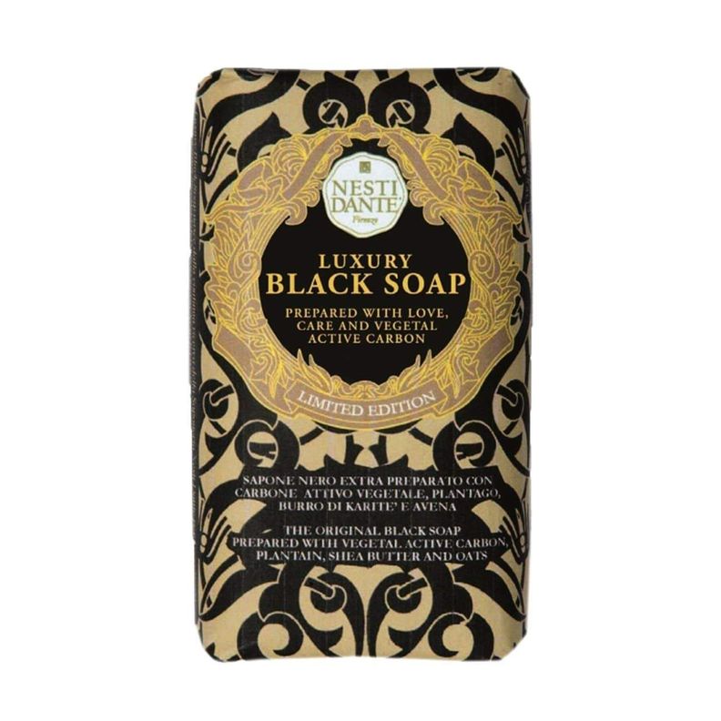 Jabón Barra Nesti Dante Luxury Black 250 gr-0