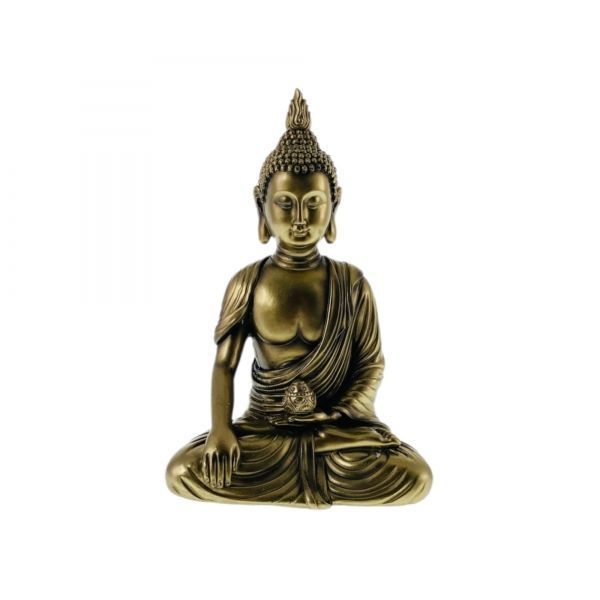 Figura Decorativa Buda Old Gold III-0