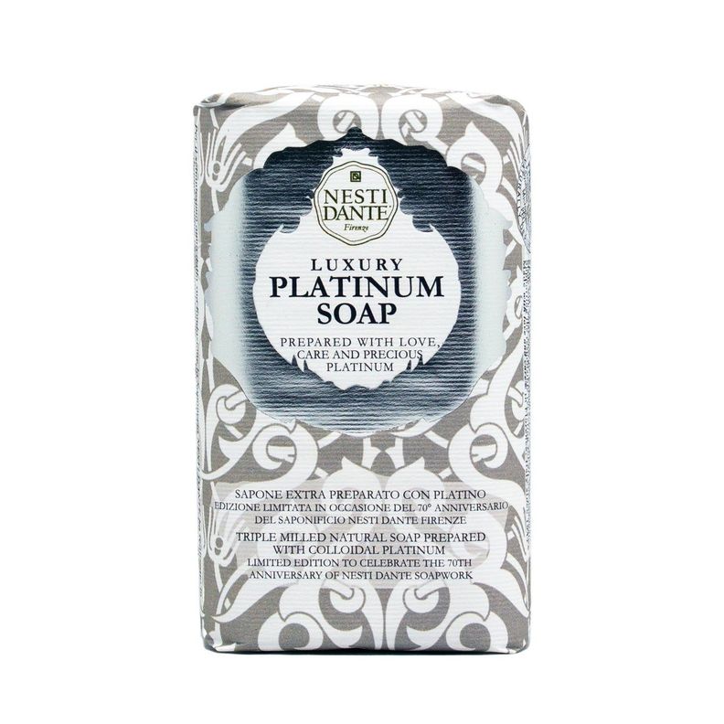Jabón Barra Nesti Dante Luxury Platinum 250 gr-0