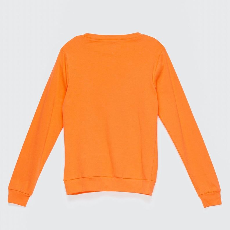 POLERA NARANJA SUPER MOM ALGODÓN PERUANO-1