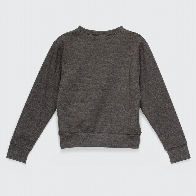 POLERÓN GRIS JASPEADO POW ADULTO ALGODÓN PERUANO-1